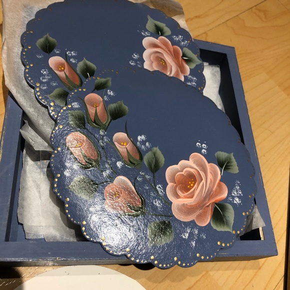 Hand Crafted Other - Floral Drink Coasters
